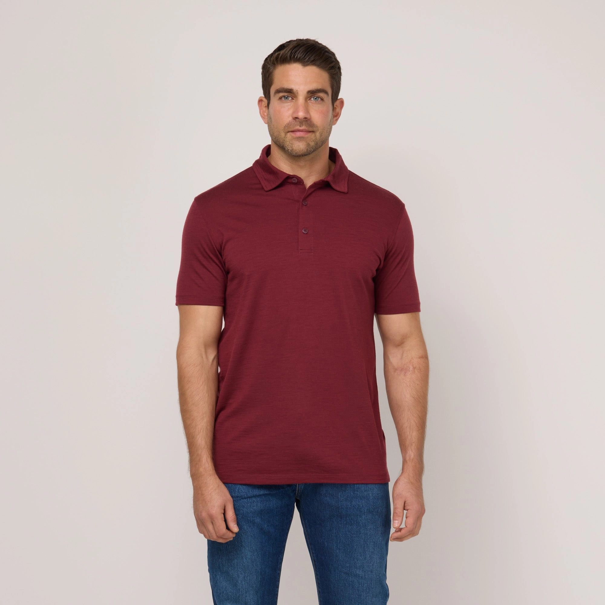100% Wool Polo