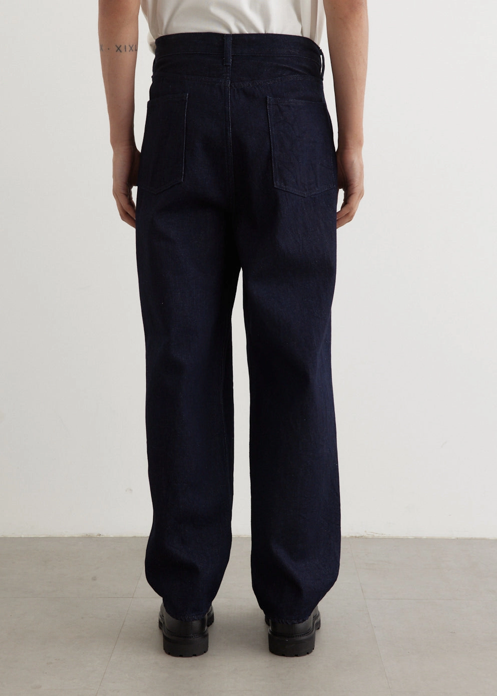 12oz Denim Deep Tuck Pants
