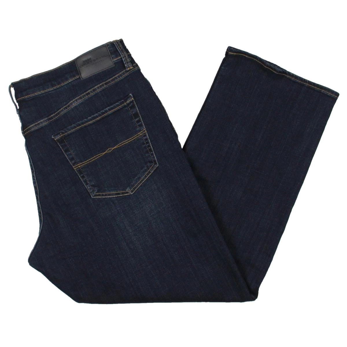 181 Mens Denim Dark Wash Straight Leg Jeans