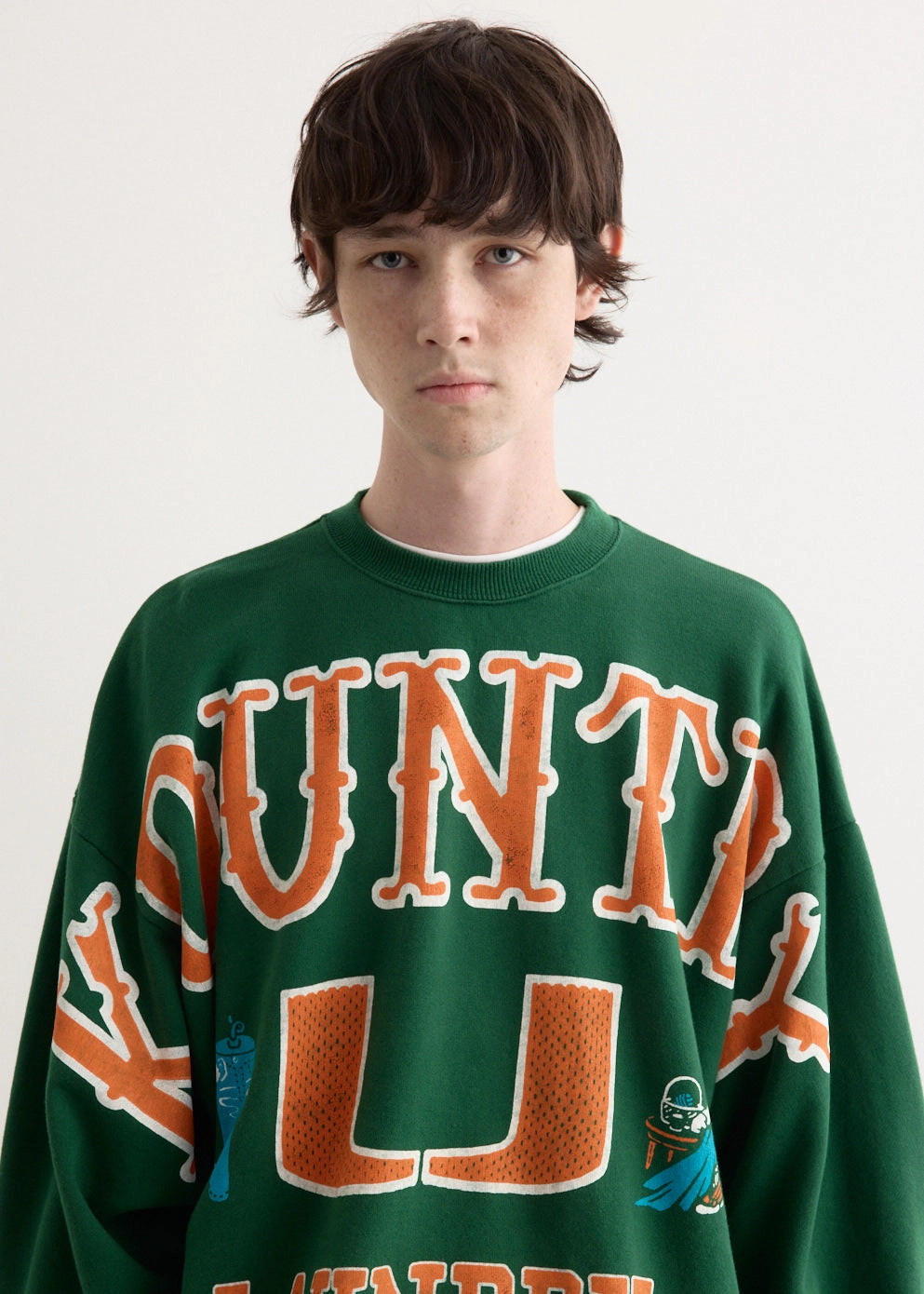 30/-SWT Knit BIG Sweatshirt (BIG KOUNTRY)