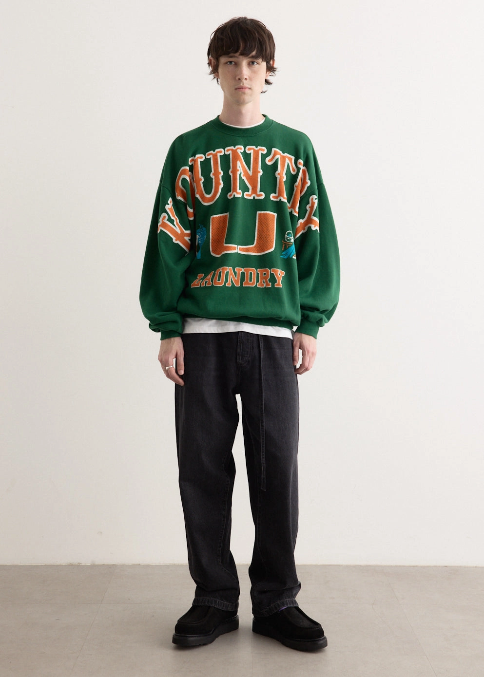 30/-SWT Knit BIG Sweatshirt (BIG KOUNTRY)