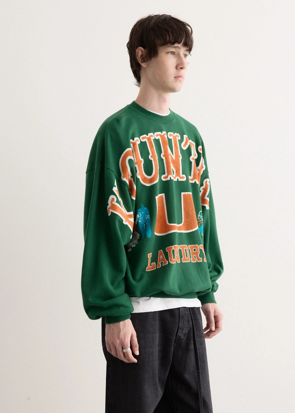 30/-SWT Knit BIG Sweatshirt (BIG KOUNTRY)