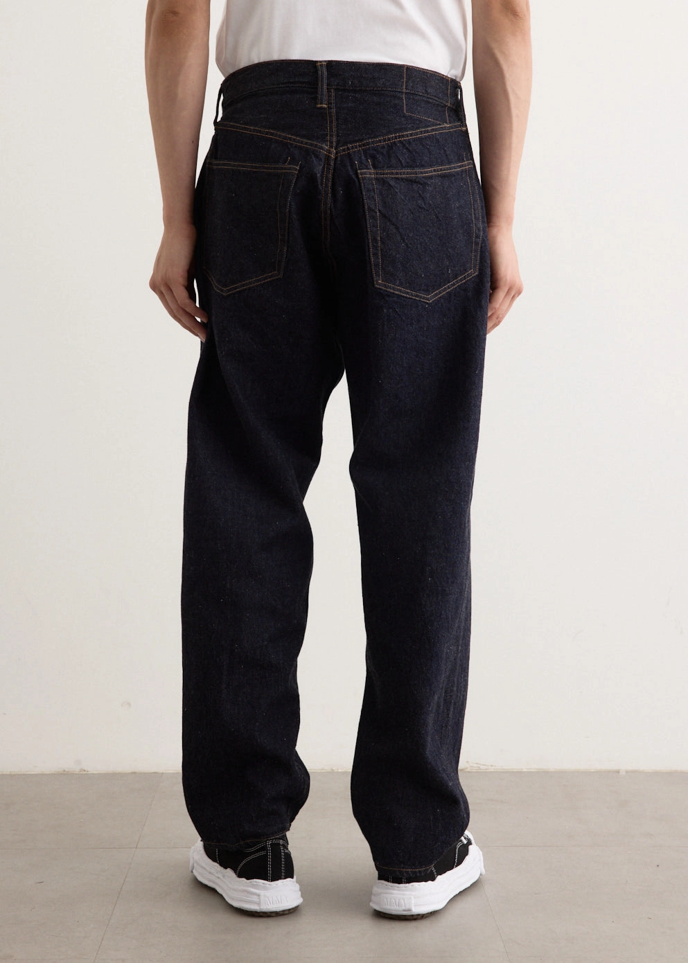 5P Zipper Front Denim Pants