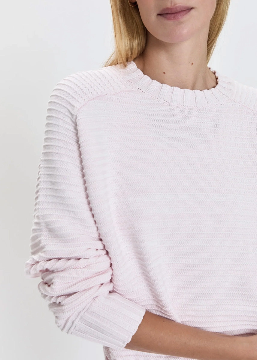 Adina Everyday Sweater - Barely Pink