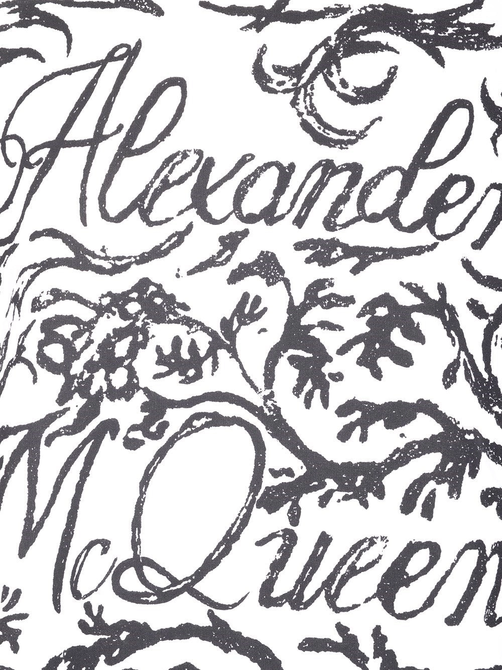 Alexander McQueen Graphic Printed Crewneck T-Shirt