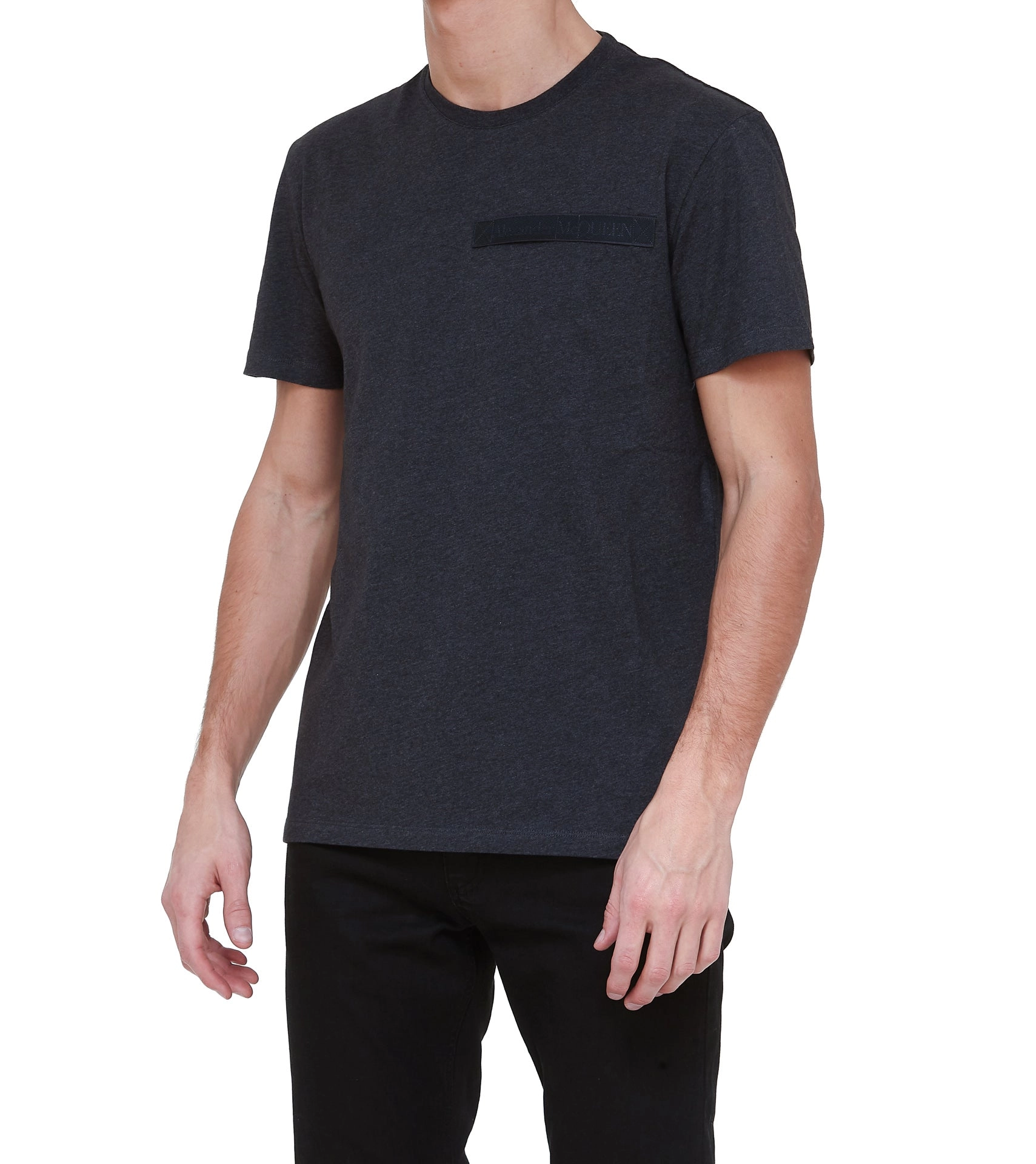Alexander McQueen Logo Patch Crewneck T-Shirt