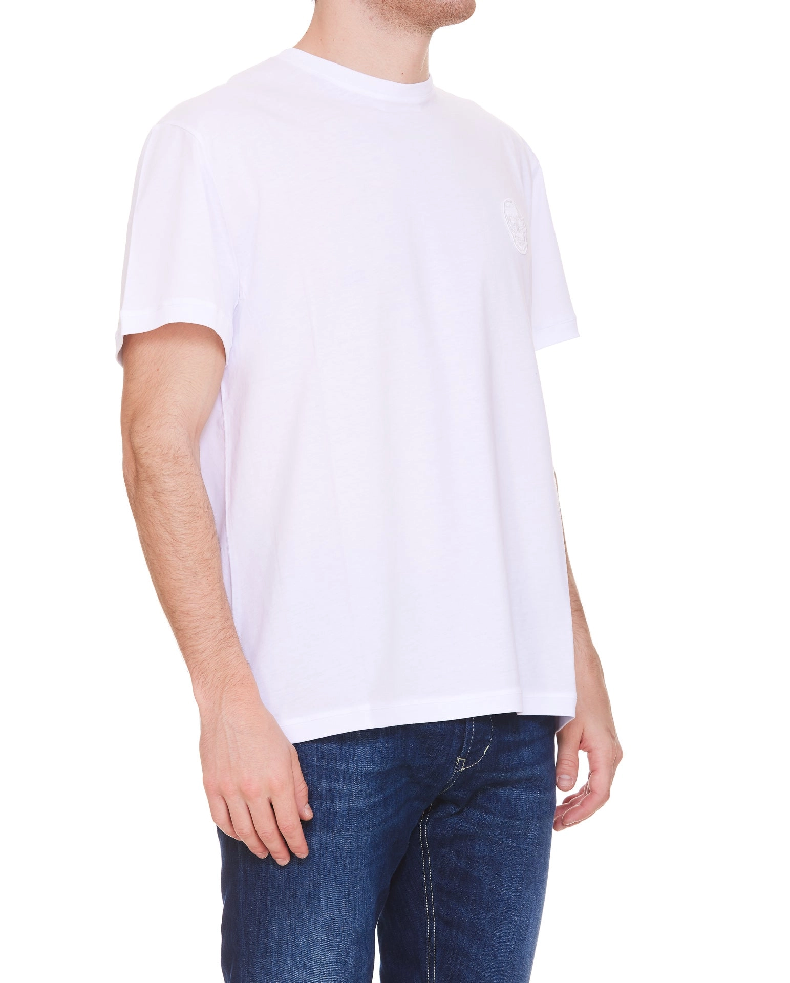 Alexander McQueen Short Sleeved Crewneck T-Shirt