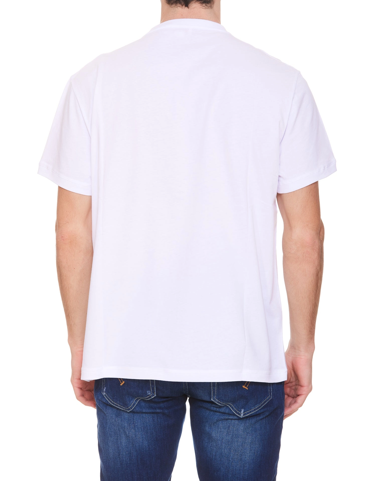 Alexander McQueen Short Sleeved Crewneck T-Shirt