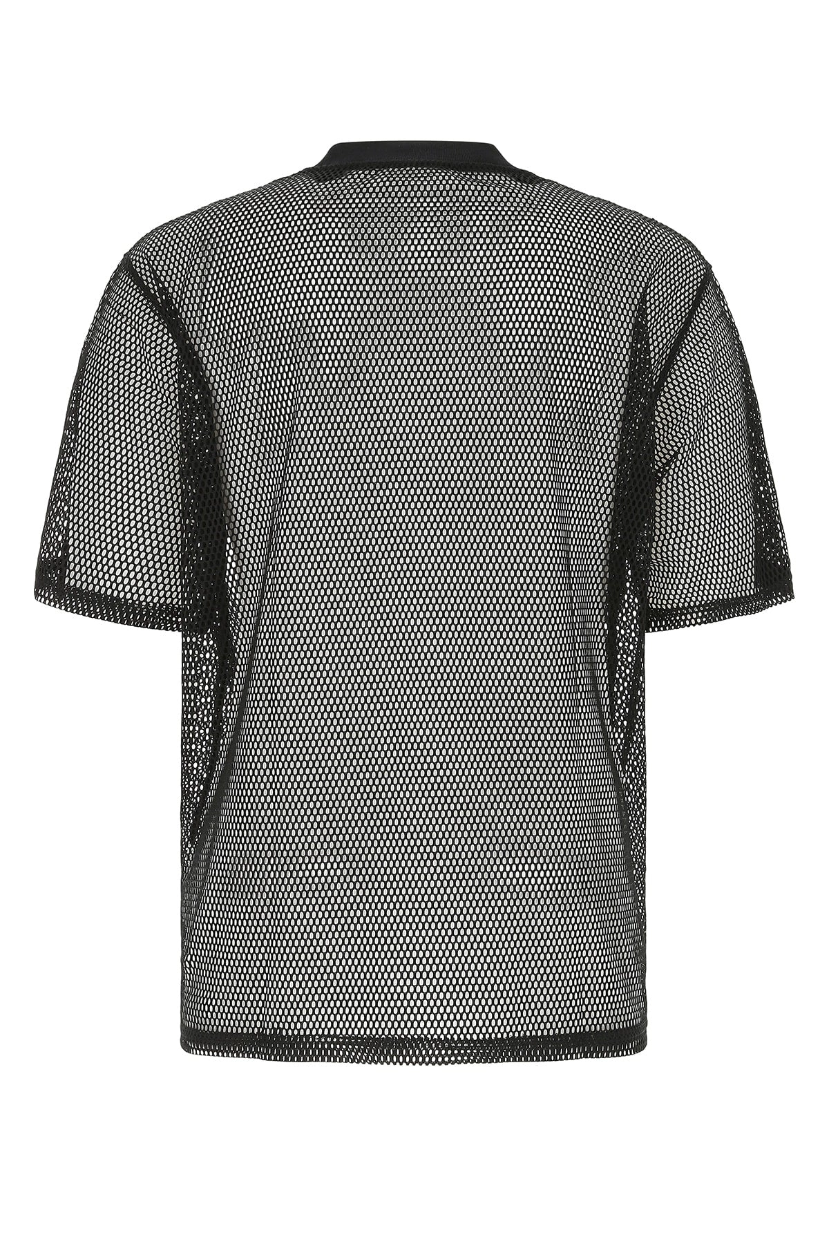 AMI Crewneck Short-Sleeved Mesh T-Shirt