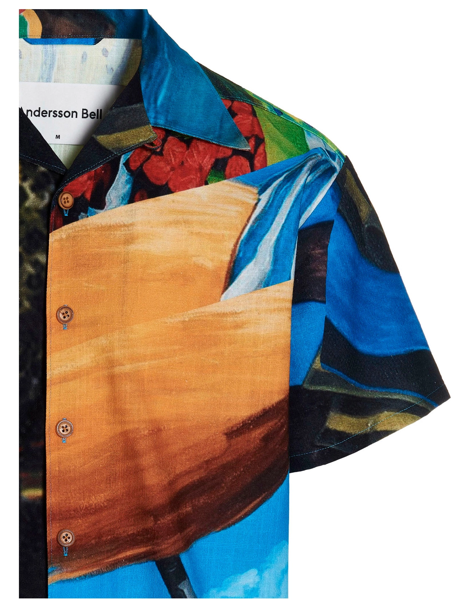 Andersson Bell Allover Graphic Printed Short Sleeved Shirt