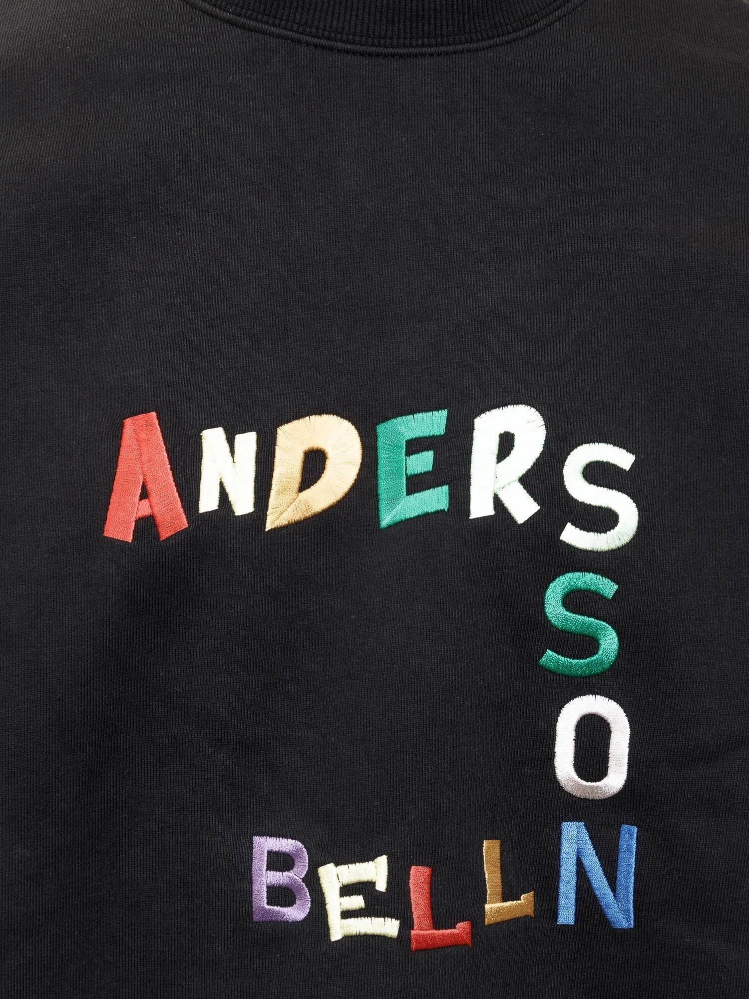 Andersson Bell Logo Embroidered Crewneck Sweatshirt