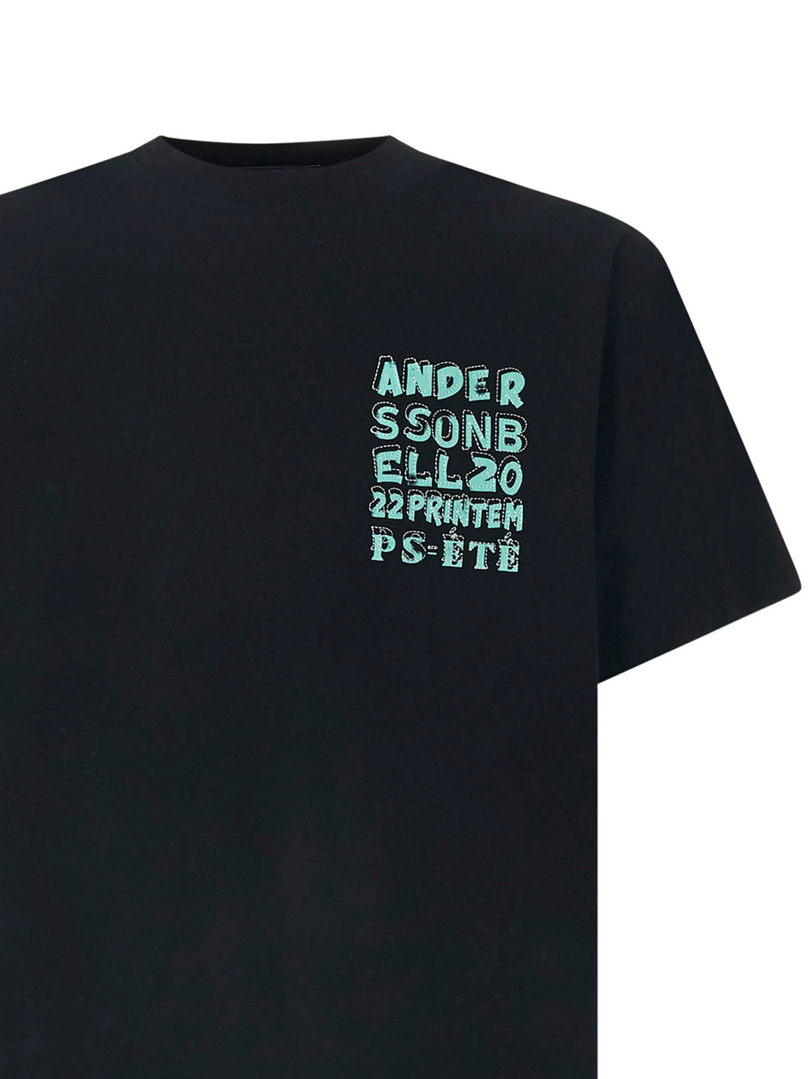 Andersson Bell Logo Printed Crewneck T-Shirt