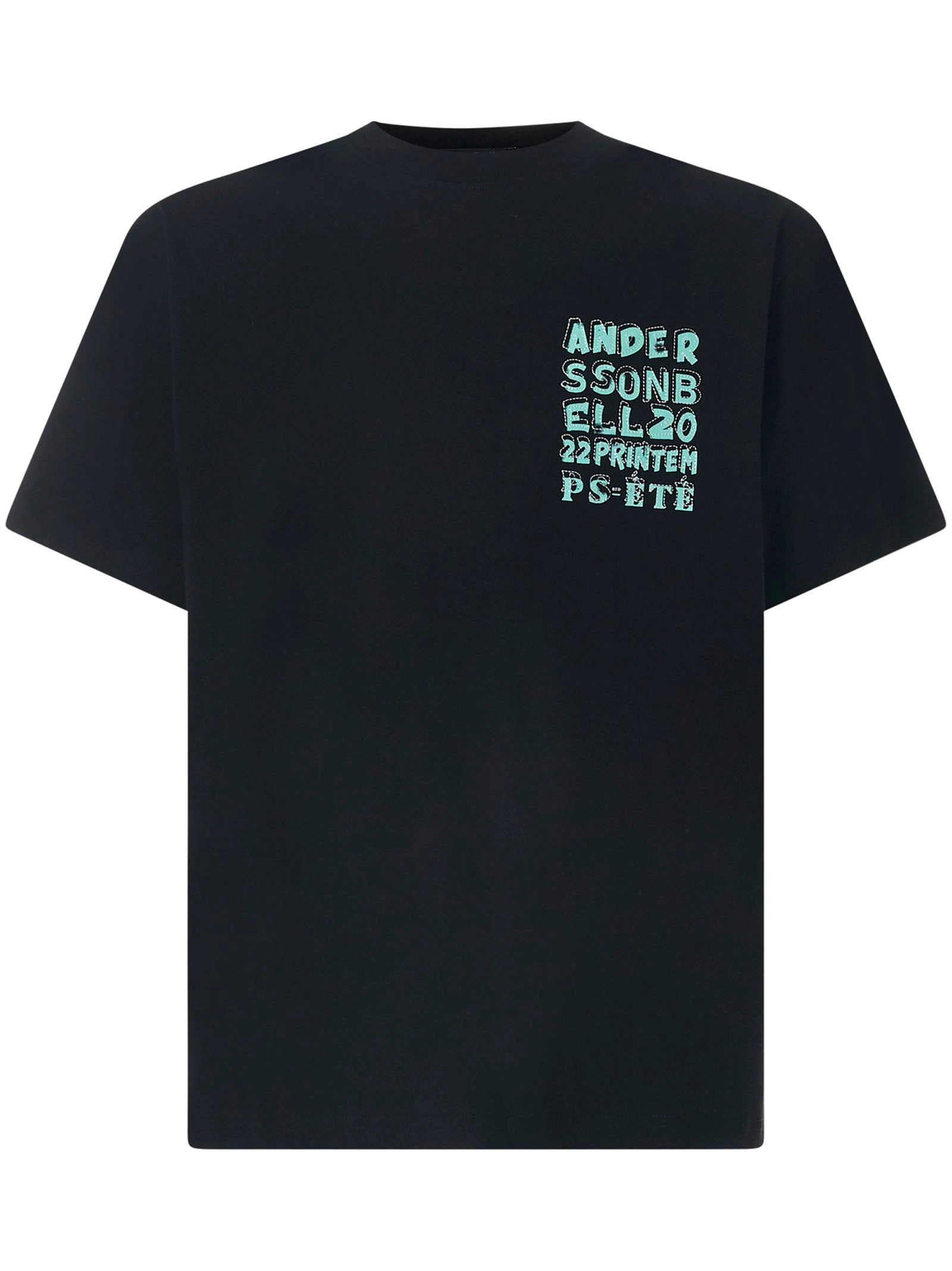 Andersson Bell Logo Printed Crewneck T-Shirt