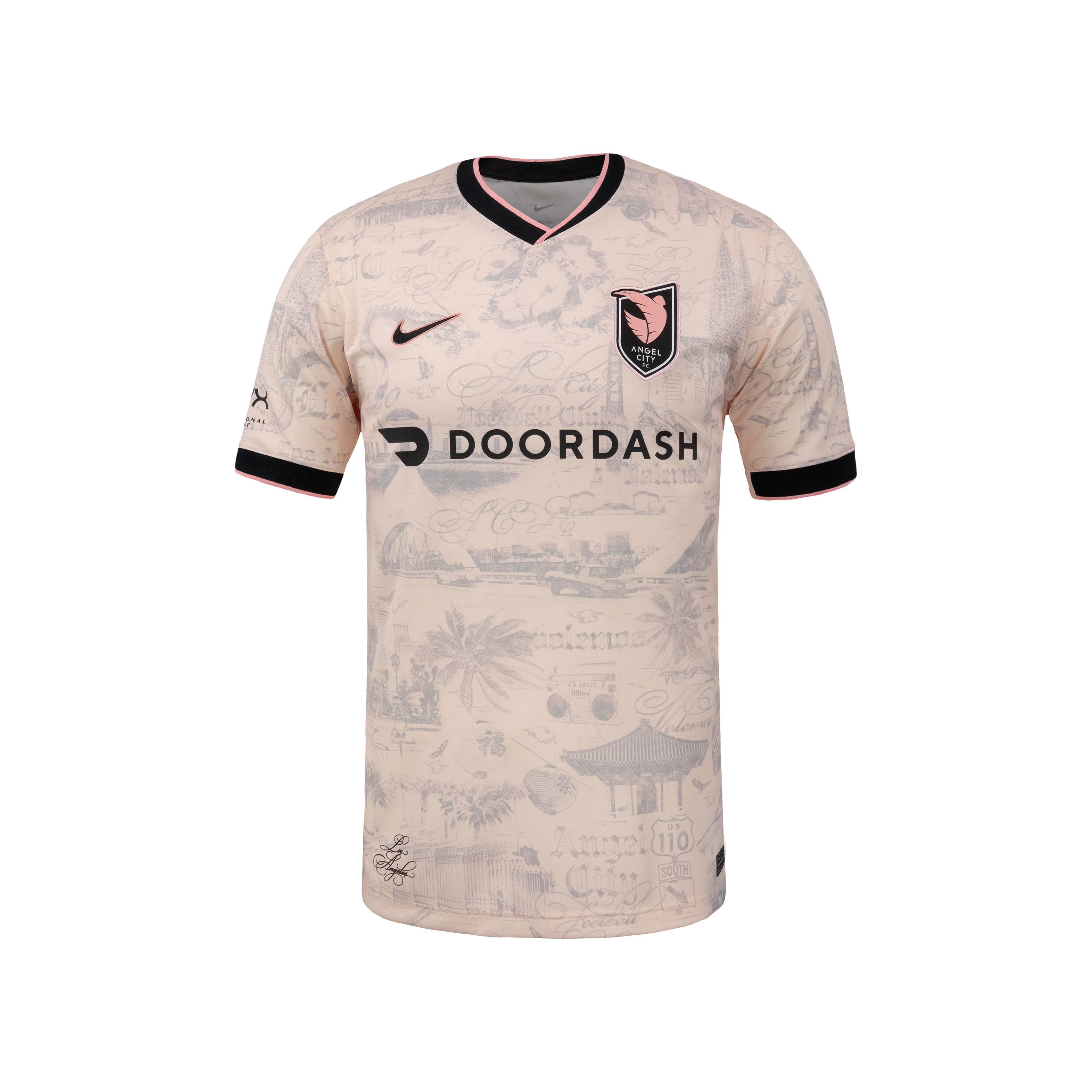 Angel City Away 2025 Straight Fit Nike Stadium Shirt