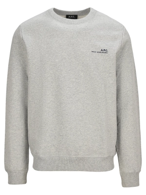 A.P.C. Item Logo Embroidered Crewneck Sweatshirt