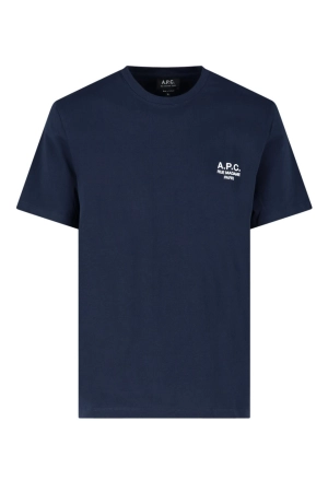 A.P.C. Logo Printed Crewneck T-Shirt