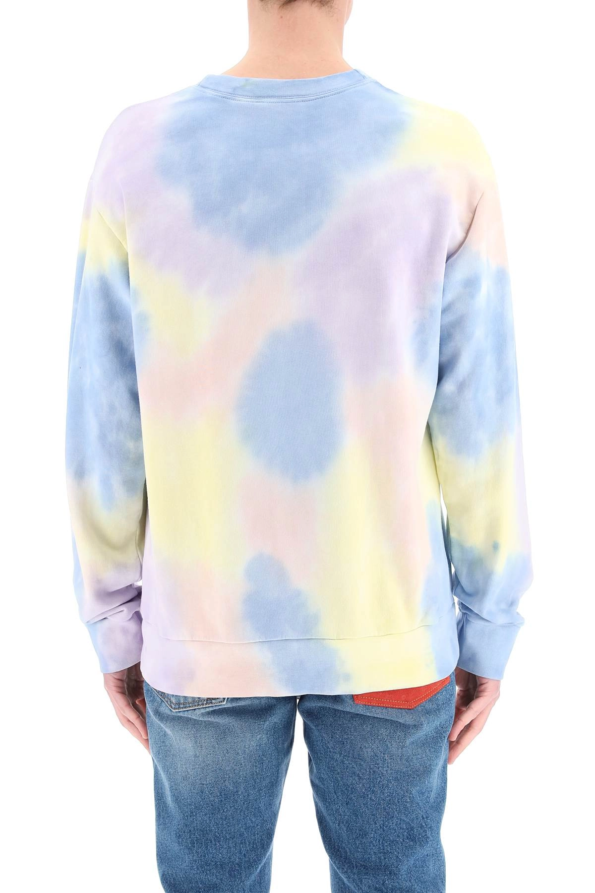 A.P.C. Tie-Dyed  Crewneck Sweatshirt