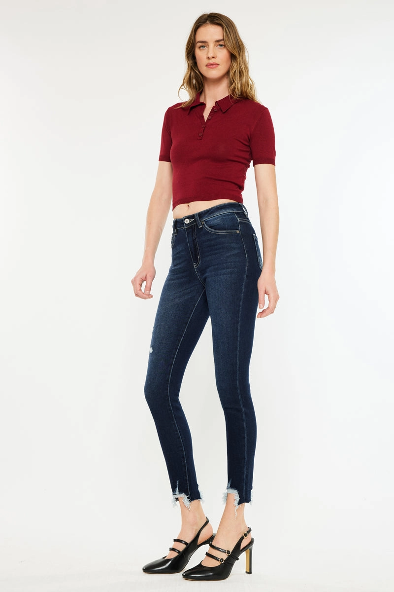 Astrid High Rise Ankle Skinny Jeans