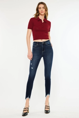 Astrid High Rise Ankle Skinny Jeans