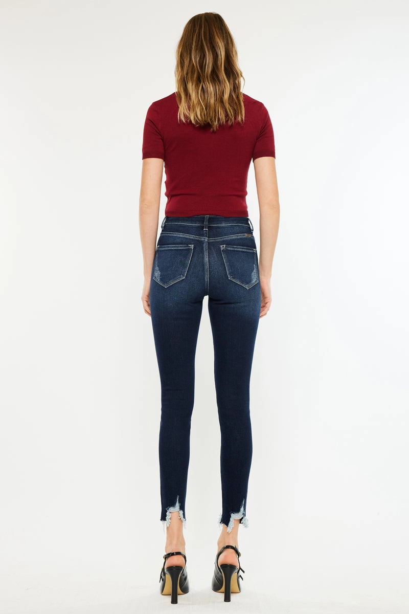 Astrid High Rise Ankle Skinny Jeans