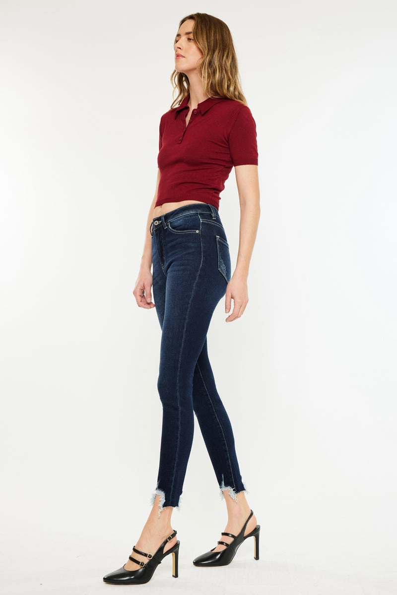 Astrid High Rise Ankle Skinny Jeans