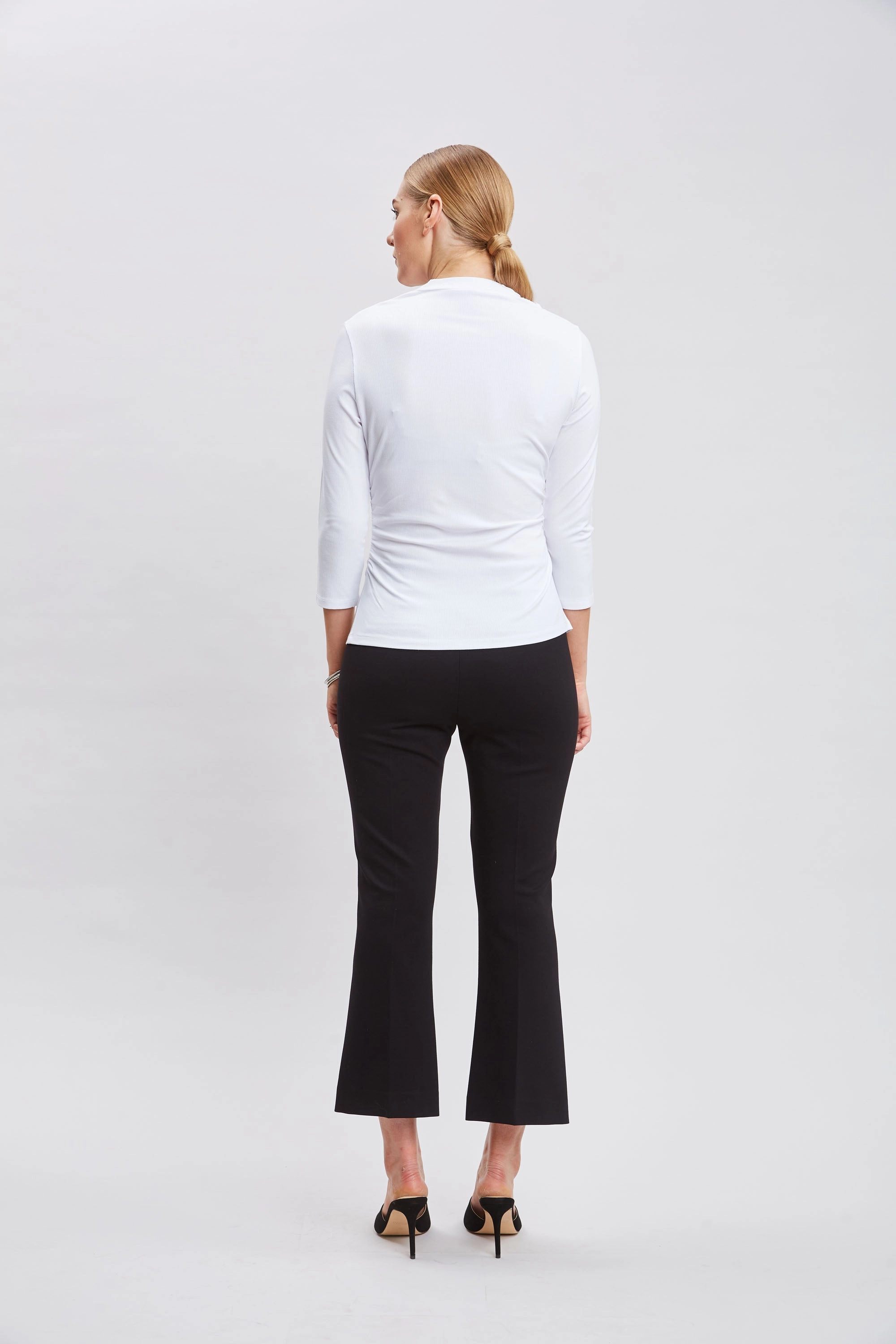 Asymmetric Rib Knit
