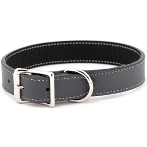 Auburn Leathercrafters Tuscany Collar Black Dog Collars