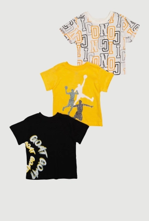 Baby Boys 12-24M Icon Goat Graphic Tees 3 Pack