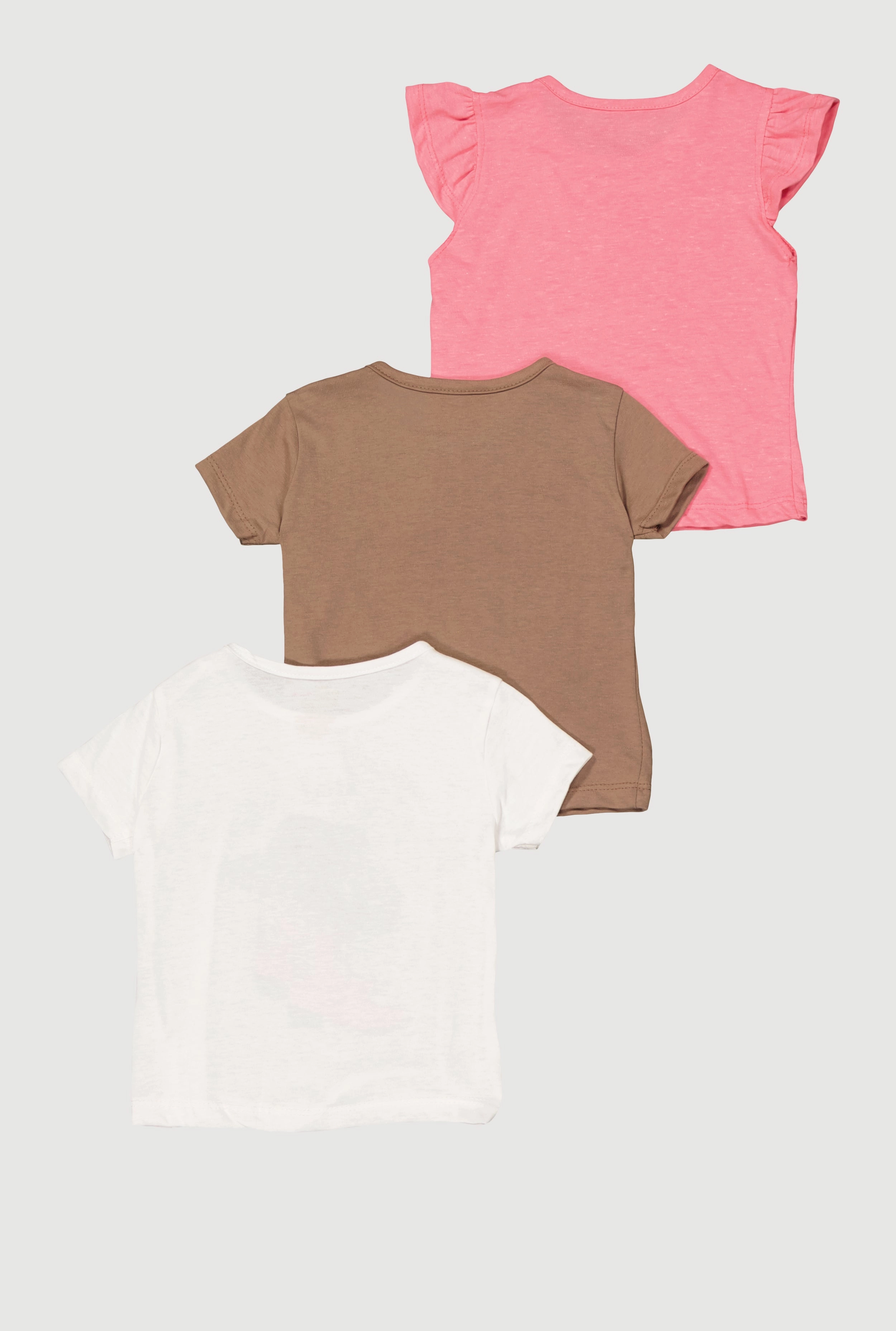 Baby Girls 12-24M Western Graphic Tops 3 Pack