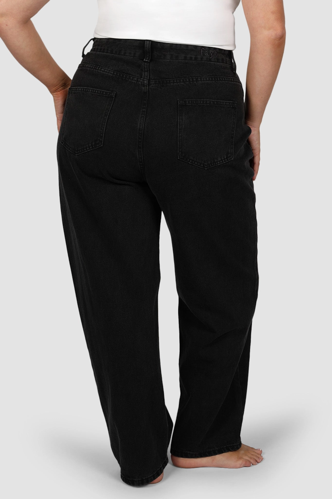 BALDWIN JEANS BLACK WASH