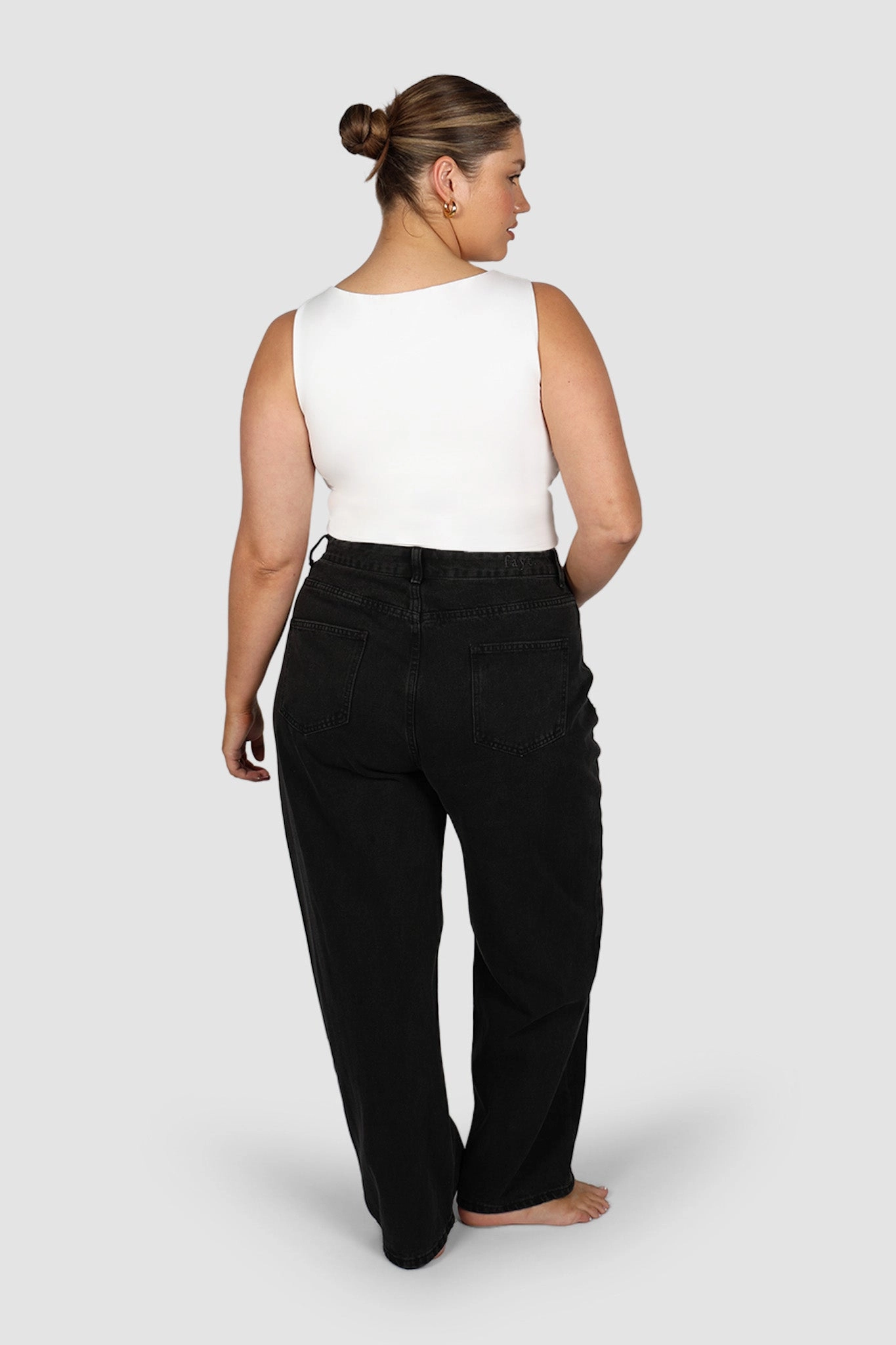 BALDWIN JEANS BLACK WASH