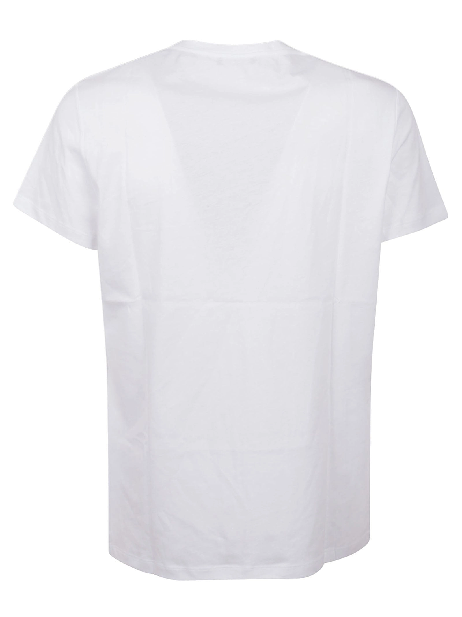 Balmain Logo Print Crewneck T-Shirt