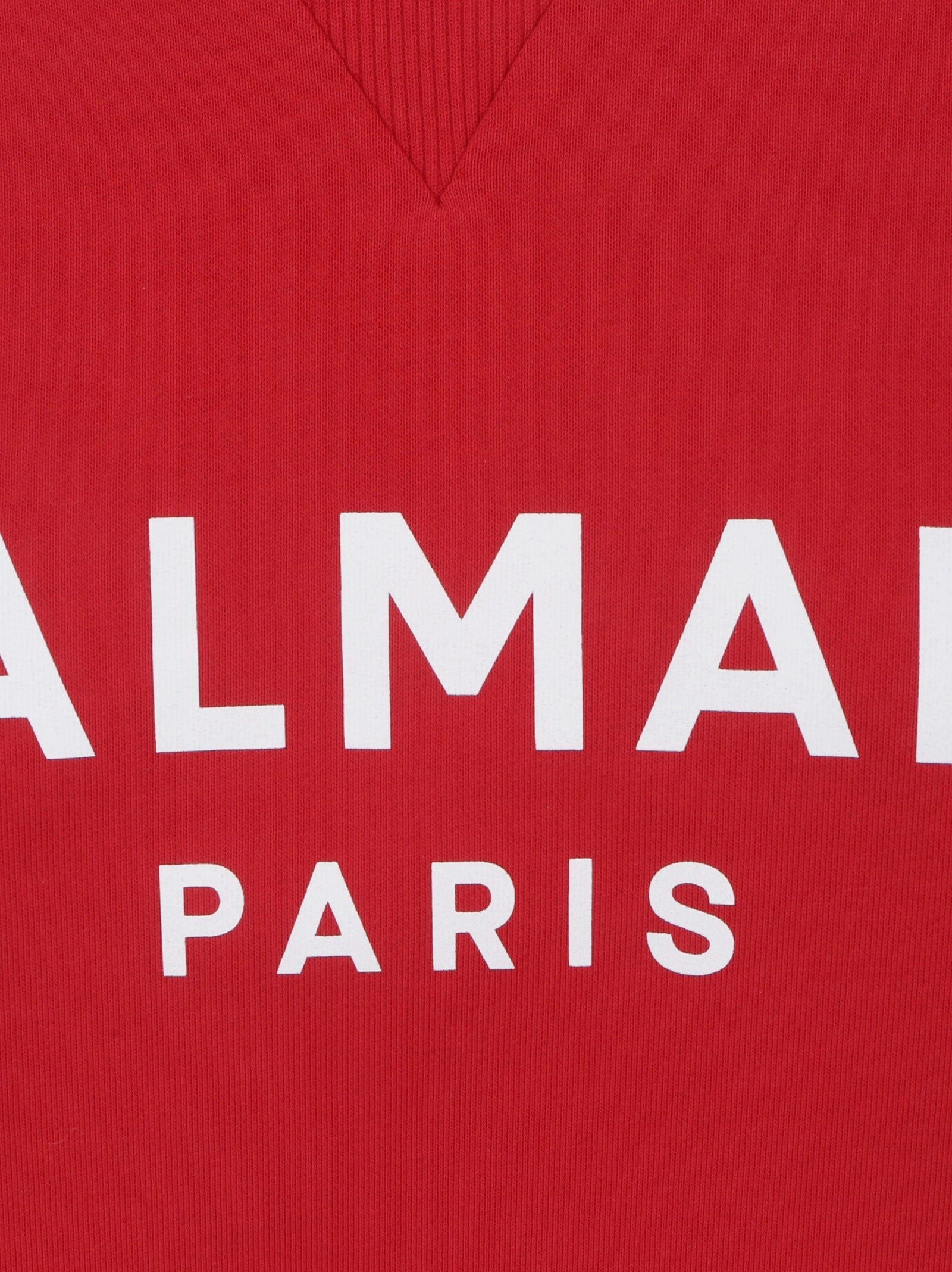 Balmain Logo Printed Crewneck Sweatshirt