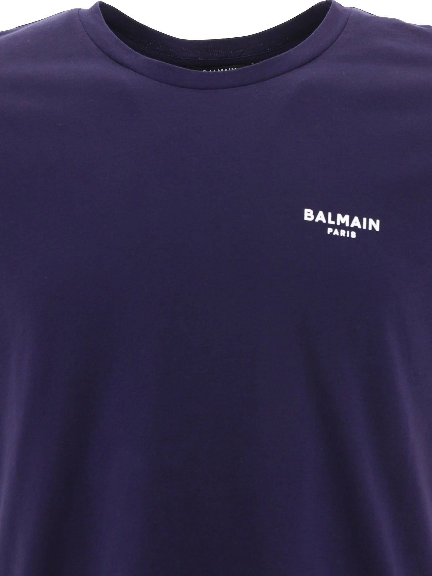 Balmain Logo Printed Crewneck T-Shirt