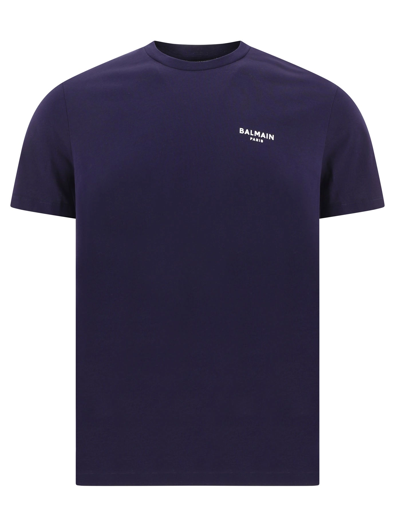 Balmain Logo Printed Crewneck T-Shirt