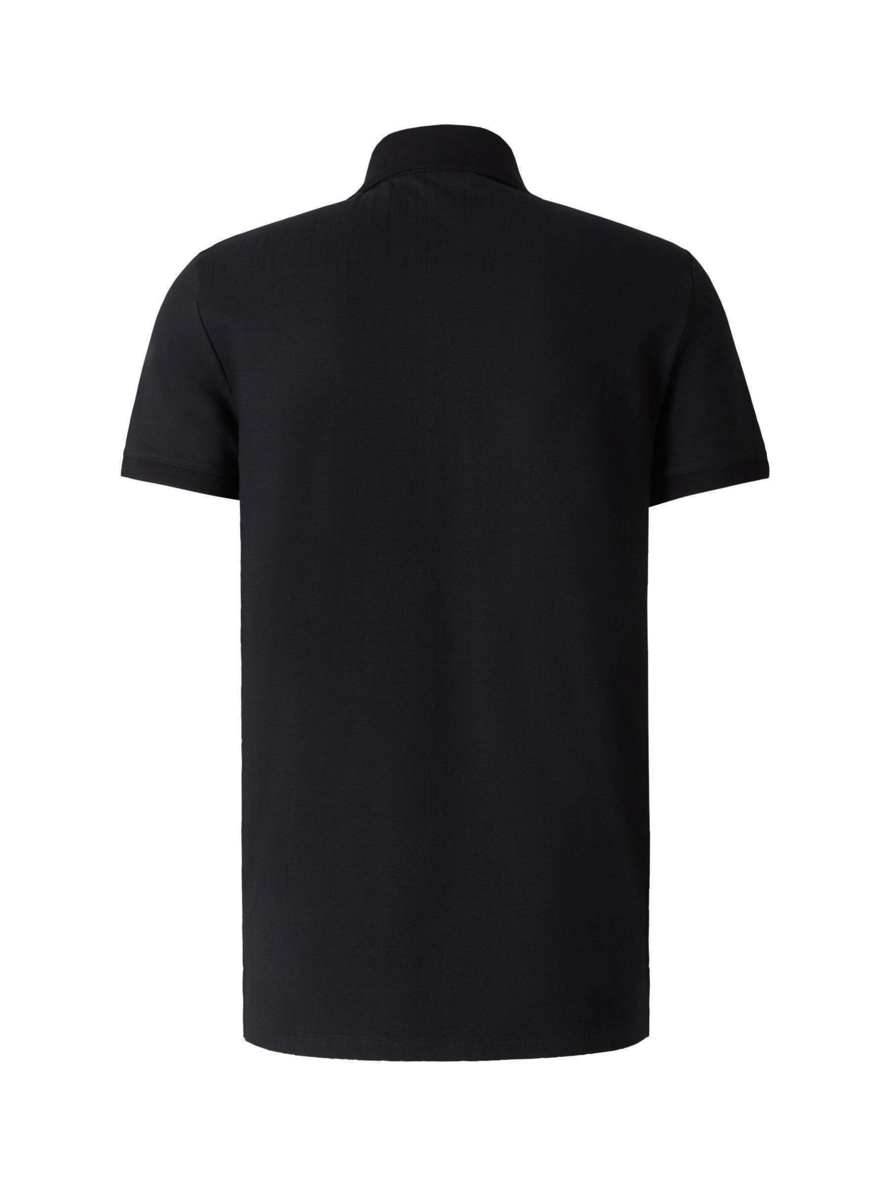 Balmain Monogram Jacquard Polo Shirt