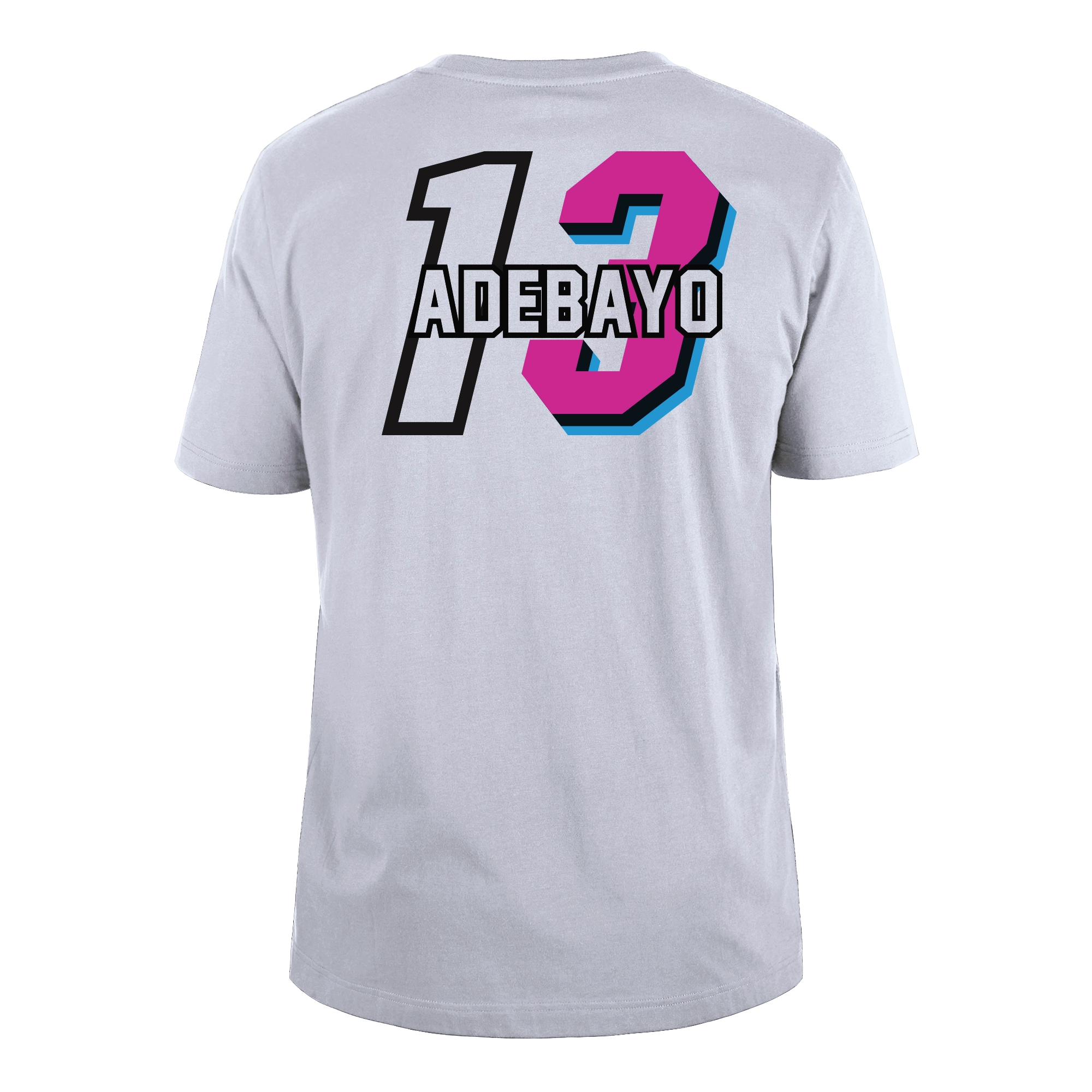 Bam Adebayo New Era Miami Mashup Vol. 2 Name & Number Tee