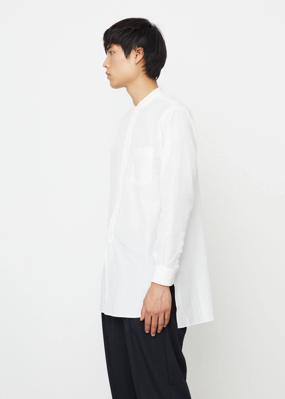 Band Collar Shirt