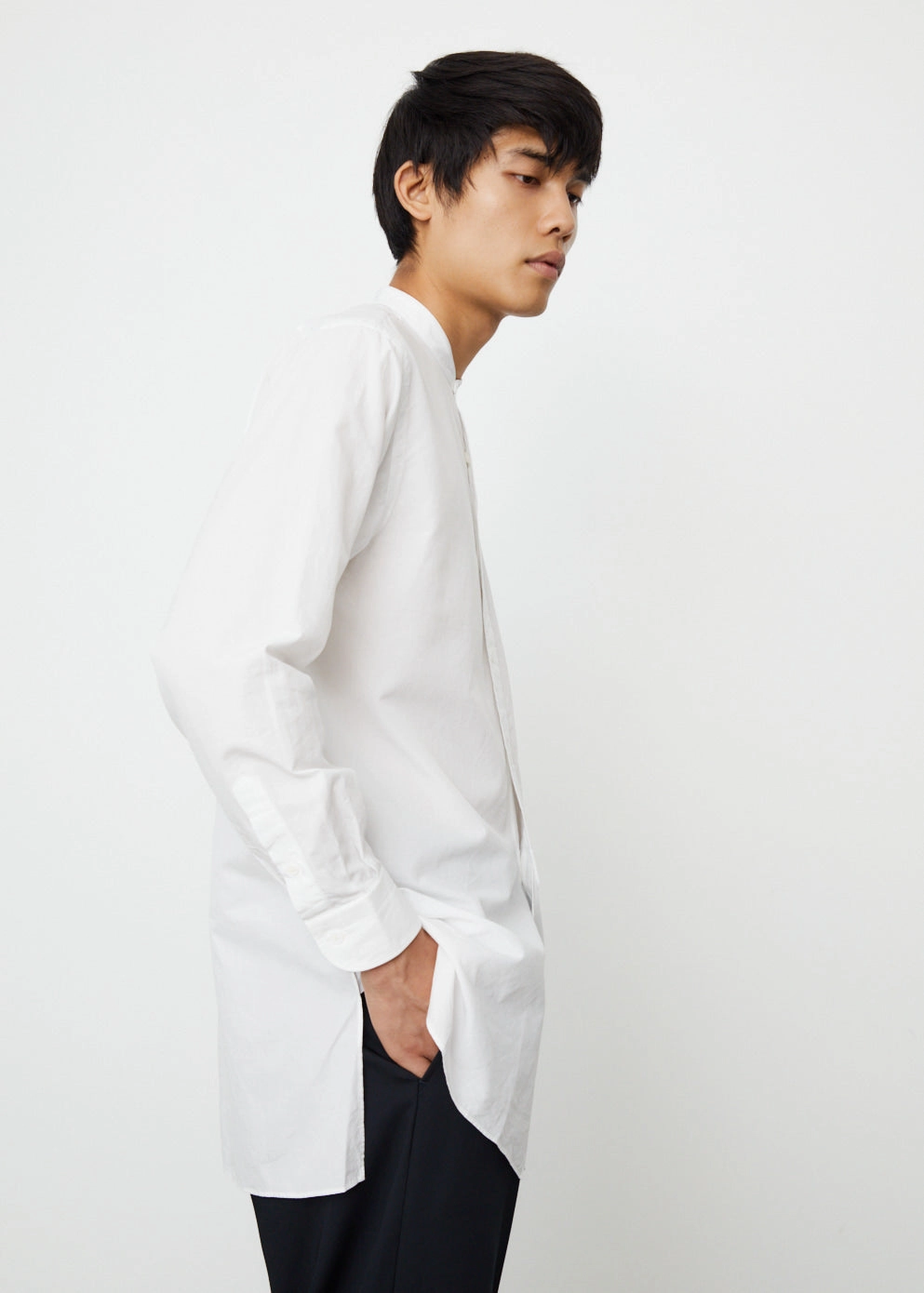 Band Collar Shirt