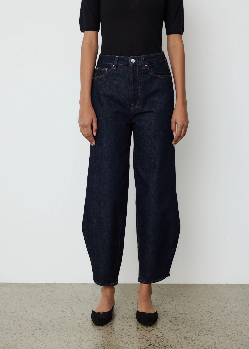 Barrel Leg Jeans 30"