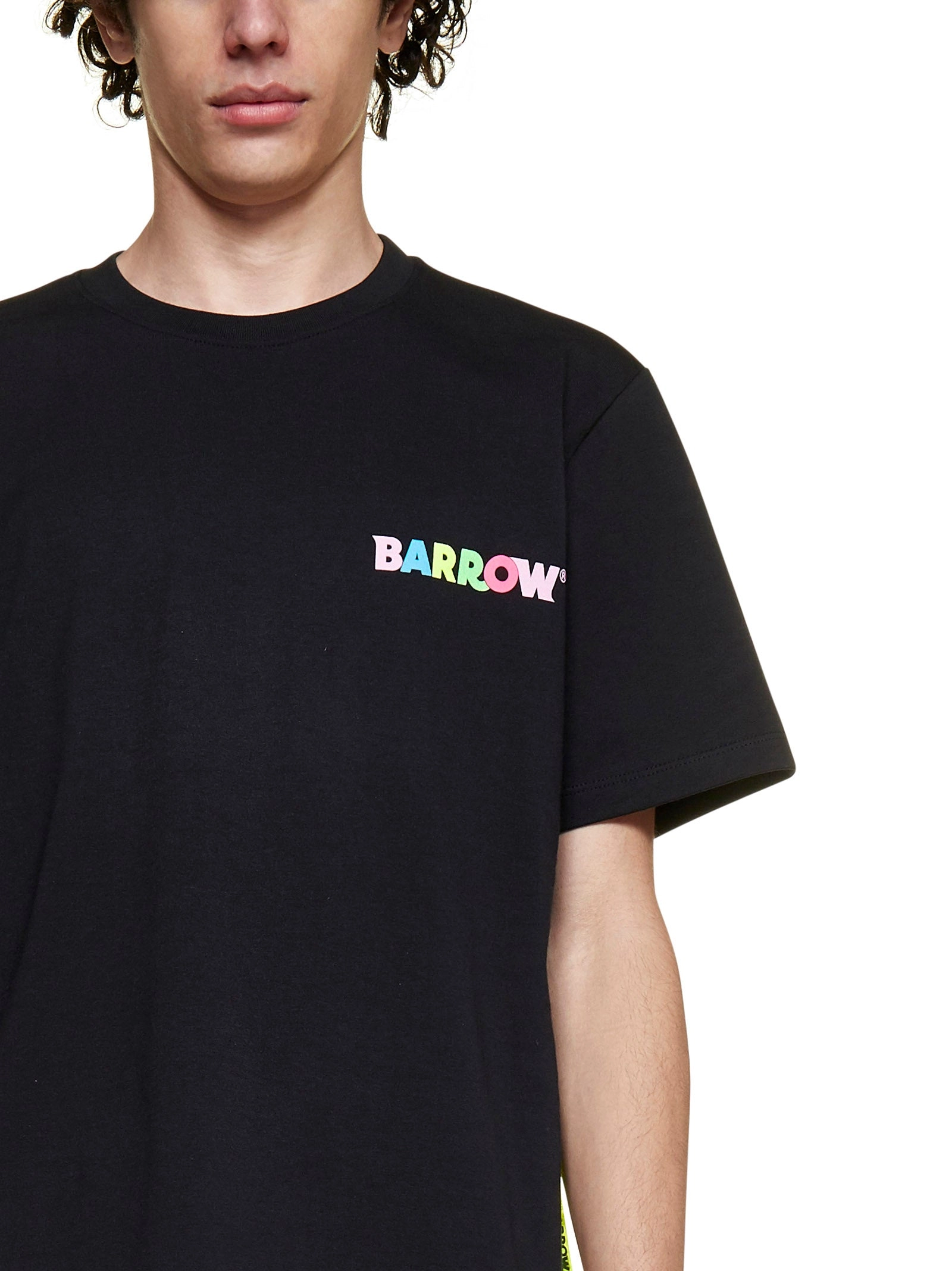 Barrow Logo Printed Crewneck T-Shirt