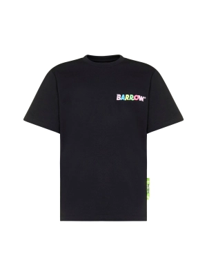 Barrow Logo Printed Crewneck T-Shirt