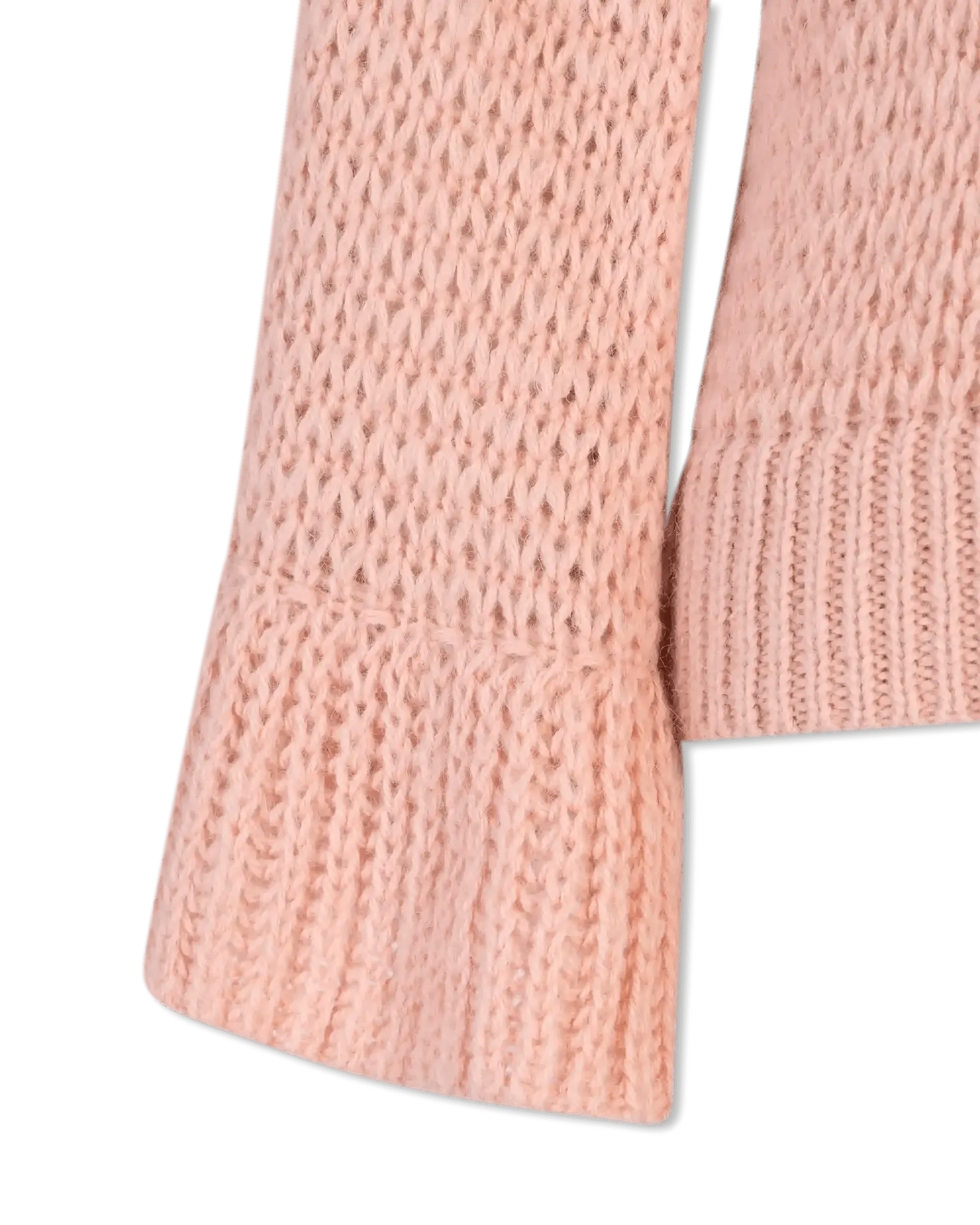 Bell Sleeved Cropped Sweater