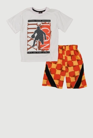 Boys Case Your Dreams Graphic Tee and Shorts