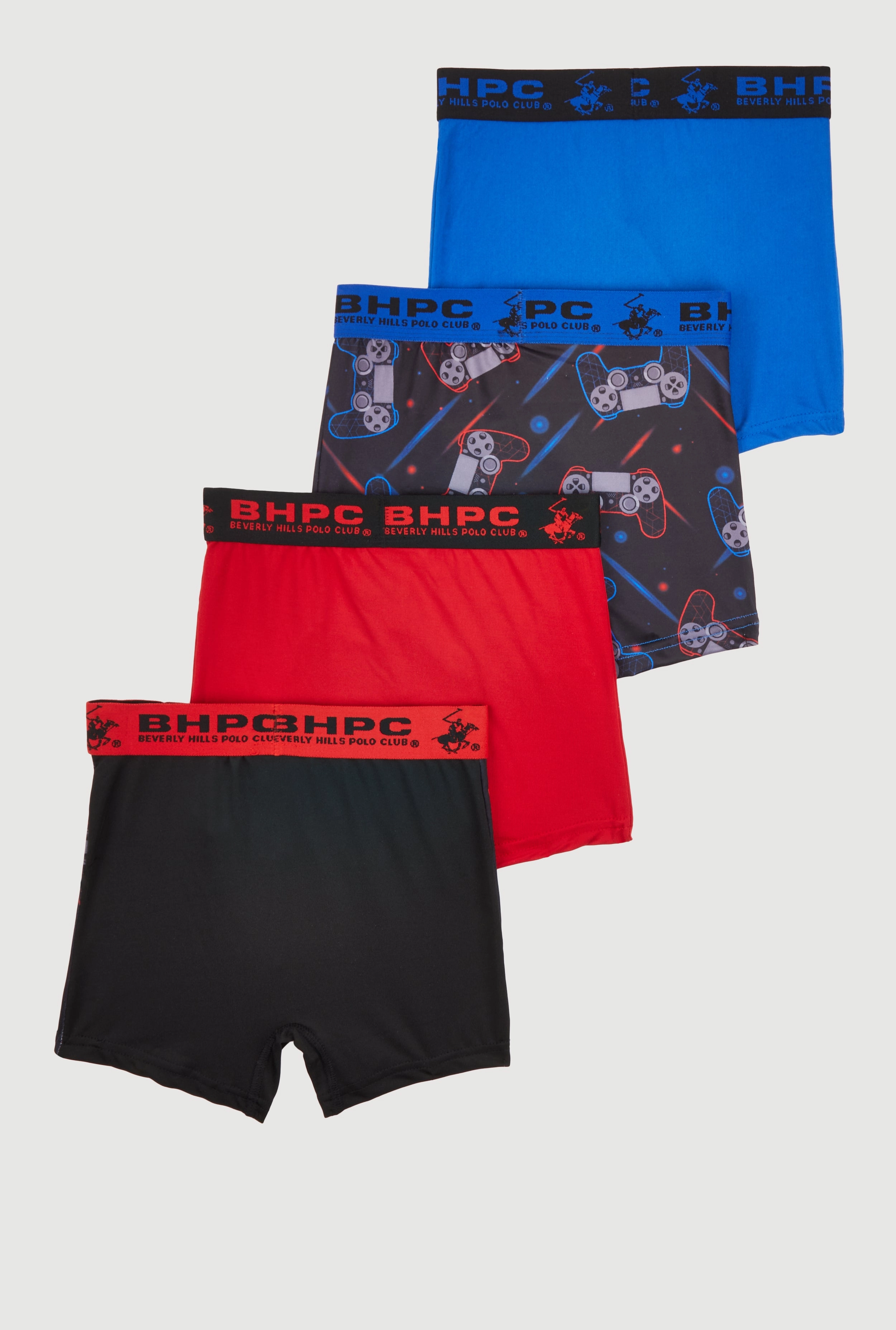 Boys Gamer Graphic Print Boxer Briefs 4 Pack