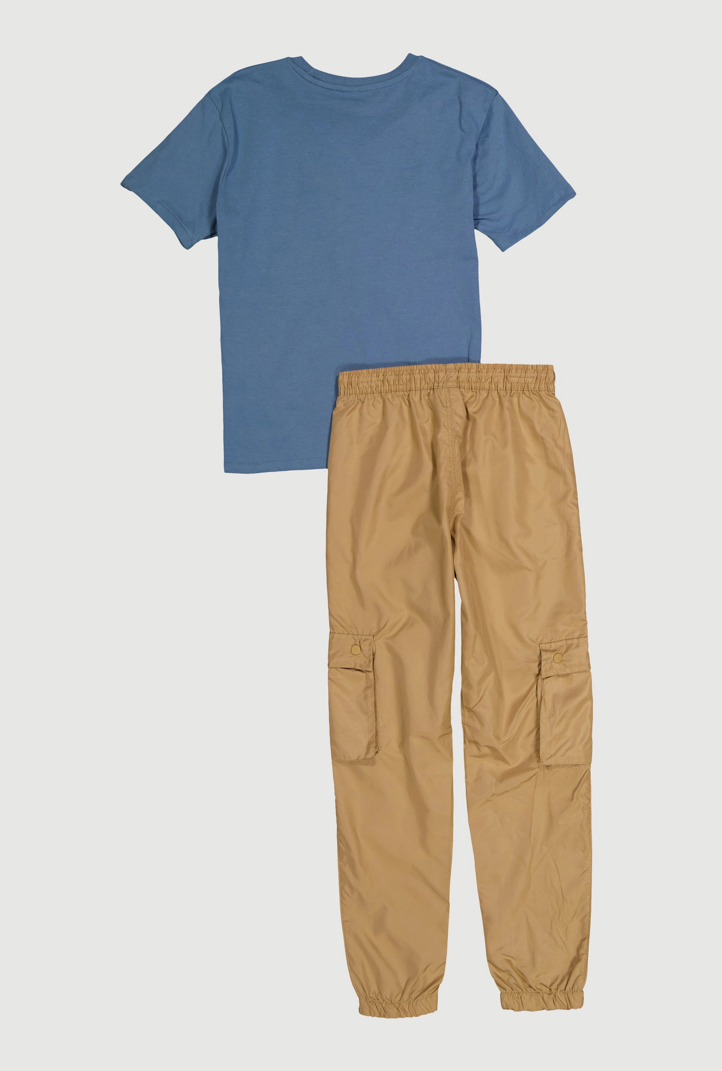 Boys GOAT Graphic Tee and Cargo Joggers