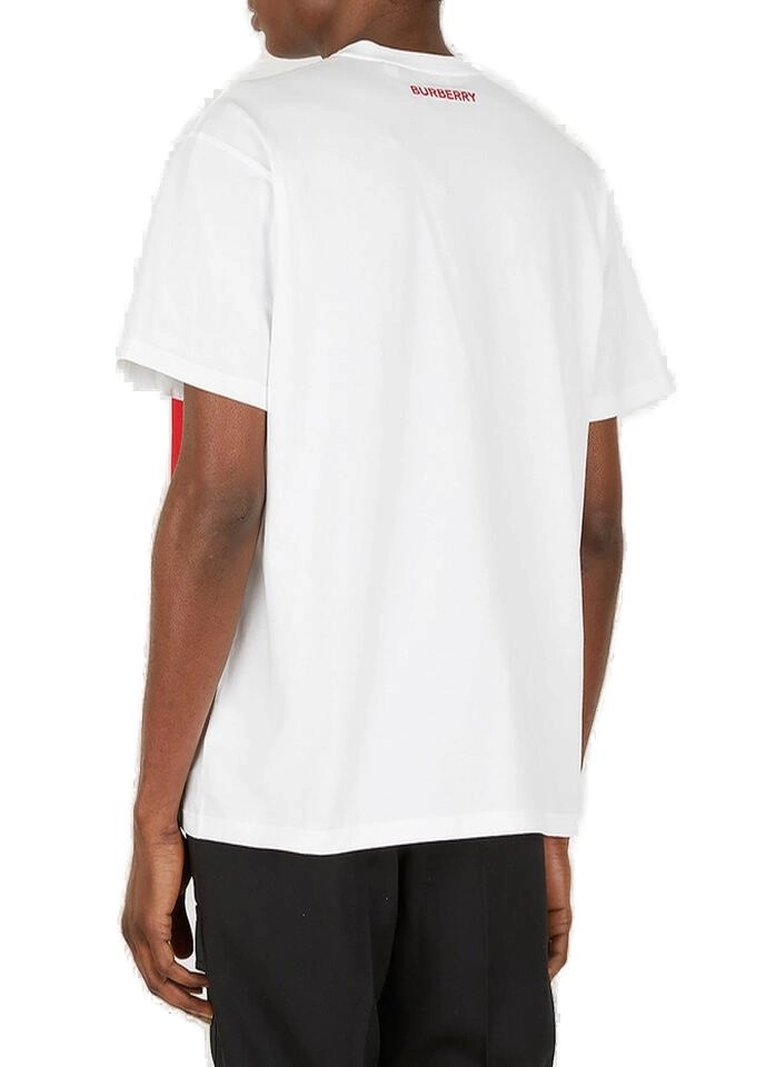 Burberry Graphic Printed Crewneck T-Shirt
