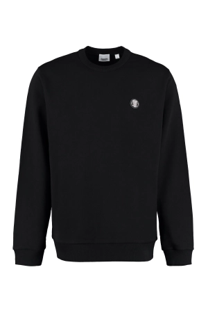 Burberry Logo Patch Crewneck Sweatshirt