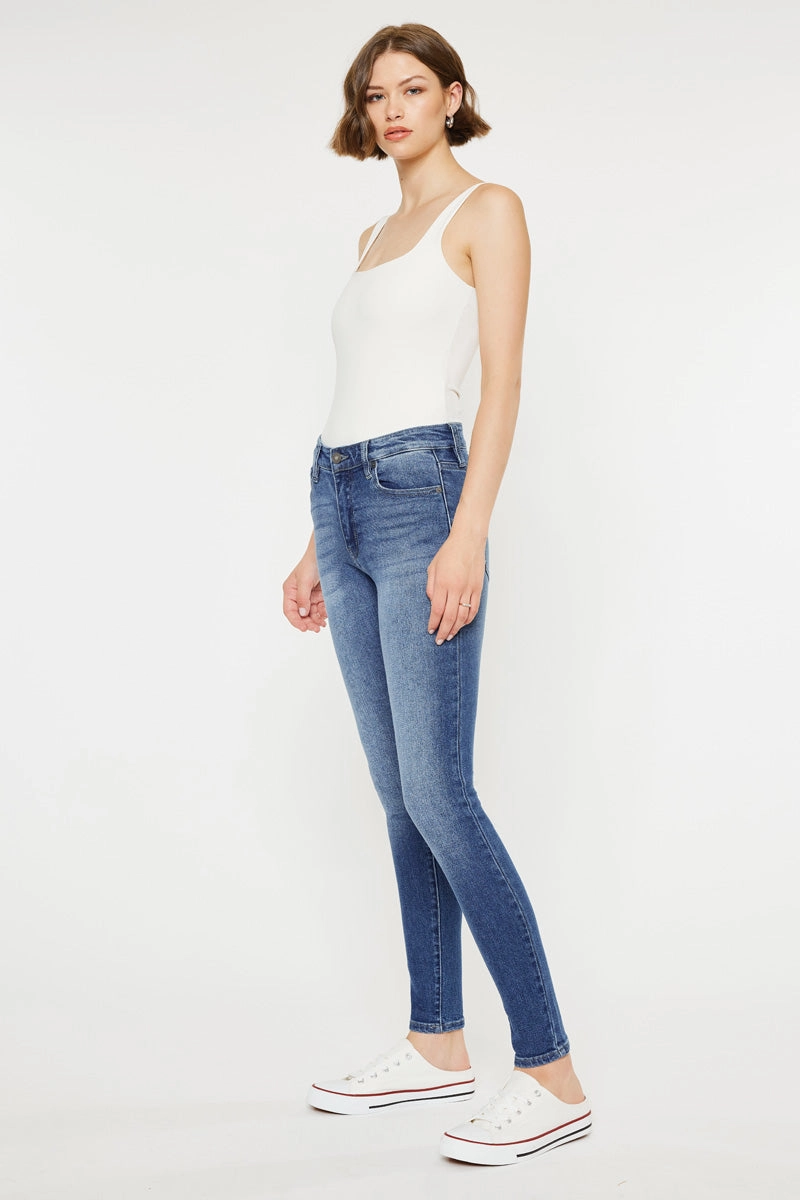 Caprice High Rise Super Skinny Jeans