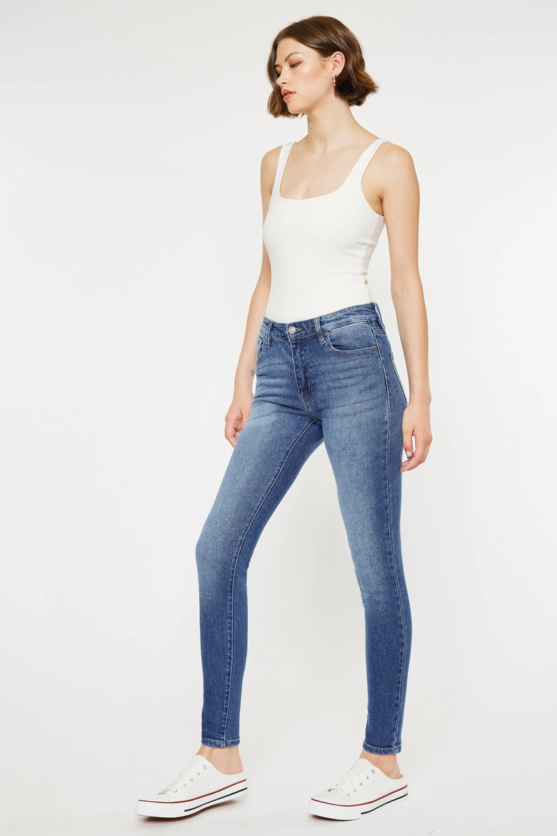 Caprice High Rise Super Skinny Jeans